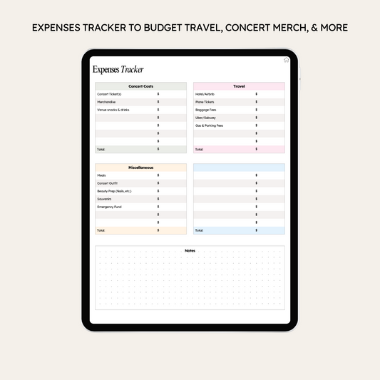 The K-Pop Concert Journal